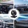 AUTO FAMILY Portable Head Car Fan &ndash; 360&deg; Adjustable Dashboard &amp; Windshield Cooling Fan, Car Suction Cup Fan, USB Powered Auto Air Circulator, Quiet Strong Airflow Cooling Fan (Car Cooling Fan)