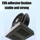 AUTO FAMILY Portable Head Car Fan &ndash; 360&deg; Adjustable Dashboard &amp; Windshield Cooling Fan, Car Suction Cup Fan, USB Powered Auto Air Circulator, Quiet Strong Airflow Cooling Fan (Car Cooling Fan)