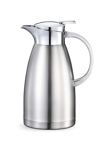 Haosens Thermal Coffee Carafe (64 Oz), 18/8 Stainless Steel Insulated Coffee Carafe - Elegant design, Double Walled Vacuum Flask for Tea, Water and Coffee