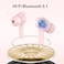QCY T13 True Wireless Earbuds Bluetooth 5.1 Headphones Touch Control with Charging Case Waterproof Stereo Earphones in-Ear Built-in Mic Headset 80H Playtime (Pink)