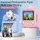 Kids Instant Print Camera with 4K Video, Selfie, Thermal Photo Printer &amp; 2.4" IPS Screen, Pink
