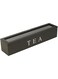 fannay Tea Storage Box, High Hardness 5 Slots Tea Bag Organizer for Dried Flowers (Black)