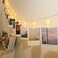 3m Long Warm Photo Clip String Lights with Batteries 20 LED Decorative Lights