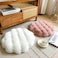 Puff Rabbit Fur Plush Cushion &ndash; Thick, Soft, and High-Quality Comfort (Size - 45 x 45CM)