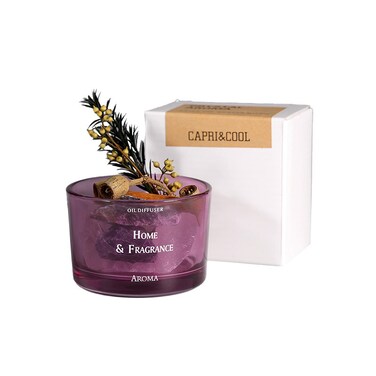 موزع روائح الزيوت الحجرية الطبيعية - ديكور أنيق للعلاج العطري للمنزل والمكتب