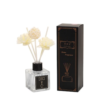 Gardenia Oil Aromatherapy Diffuser Stick and Glass Bottle for Room Fragrance and Home D&eacute;cor