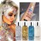 Body Glitter Gel - Cosmetic-Grade, Glitter for Face, Body, and Hair, Safe and Easy to Use