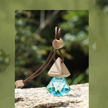 زجاجة ناشرة عطر صغيرة معلقة للسيارة - معطر جو للسيارات والمساحات الصغيرة، 10 مل