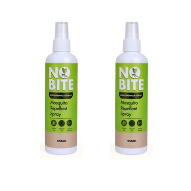 No Bite Mosquito Repellent Spray - Pack of 2 x 250ml