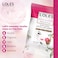LOLE'S&nbsp;Makeup Remover Wet Wipes Gentle Cleansing Rose Water, Pack of 2 x 25 Wipes