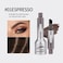 Angled Eyebrow Brush with Liquid Dip, Long-Lasting Waterproof Eyebrow Pen, Smudge-Proof Eyebrow Pencil for Effortlessly Natural-Looking Brows