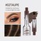 Angled Eyebrow Brush with Liquid Dip, Long-Lasting Waterproof Eyebrow Pen, Smudge-Proof Eyebrow Pencil for Effortlessly Natural-Looking Brows