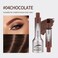 Angled Eyebrow Brush with Liquid Dip, Long-Lasting Waterproof Eyebrow Pen, Smudge-Proof Eyebrow Pencil for Effortlessly Natural-Looking Brows