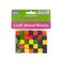 AmeriMark Kole Imports Wooden Colored Craft Blocks