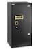 Rubik Safe Box Large with Dual Security Digital Keypad and Key Lock System Protect Money Documents for Home Office (Size 120x58x48cm) Black