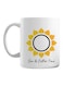 And Coffee Time Printed Ceramic Coffee Mug White/Black/Yellow