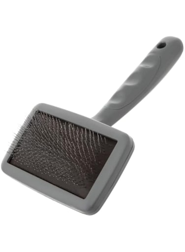 Furrish Soft Dog Slicker Brush (L) (Silver/Black)