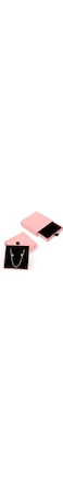Oasisgalore 2Pack Jewelry Gift Boxes Cardboard Jewelry Box, 3.15x3.15x0.79 in Small Gift Boxes Jewelry Display Organizers for Bracelets Earrings Necklaces Jewelry Gift Storage(Pink)