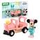 BRIO Minnie Mouse &amp; Engine &ndash; Pink Steam Train With Minnie Figurine &ndash; Disney Wooden Railway Train Set Accessory &ndash; Compatible With BRIO Tracks &ndash; Toy for Kids Age 3+