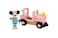BRIO Minnie Mouse &amp; Engine &ndash; Pink Steam Train With Minnie Figurine &ndash; Disney Wooden Railway Train Set Accessory &ndash; Compatible With BRIO Tracks &ndash; Toy for Kids Age 3+