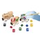 BRIO Paint Train &ndash; Customisable Wooden Toy Train With Brush &amp; 5 Acrylic Paints &ndash; Creative DIY Train Set for Kids &ndash; Compatible With BRIO World &ndash; Ages 5+