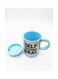 Electric Self Stirring Mug Coffee Mixing Drinking Cup- Sky Blue 350ml