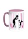 Mother's Day Gift Printed Coffee Mug Pink/White