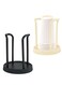 Bathroom Cup Dispenser, Disposable Paper Coffee Cup Storage, Cup Holder with 4 Oz Paper Cups Organizer