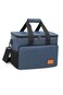 22L Large Insulated Lunch Bag, Portable Cooler Tote bag with Adjustable Strap, Leak and Waterproof for Picnic