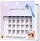 KISS Falscara DIY Eyelash Extension Lengthening Wisps - Featherlight Synthetic Reusable Artificial Eyelashes Multipack of 24 Mini Lash Clusters for that Authentic Eyelash Extension Look