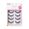 Kiss Lash Couture Luxtensions Collection False Eyelashes Multipack, Flat Lash Technology, Super Slim Lash Band, Real Lash Extension Fibers, Reusable Strip Lashes, Volume Full Set', 4 Pairs
