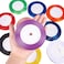 Satin Ribbon - 12 Rolls x 25 Yards (300 Yards Total)   1/4 Inch Wide Decorative Ribbon for Gift Wrapping, Crafts, and Party Decorations