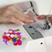 15mm Resin Buttons - 1400 Pieces, Multicolored for Sewing, Crafts, and DIY Projects