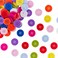 15mm Resin Buttons - 1400 Pieces, Multicolored for Sewing, Crafts, and DIY Projects