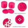 15mm Resin Buttons - 1400 Pieces, Multicolored for Sewing, Crafts, and DIY Projects