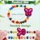 Set of 12 Colorful Charm Wristbands for Kids &ndash; Playful and Vibrant Designs for Any Occasion