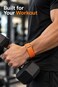 SARAOONT Nylon Band Compatible with Google Fitbit Air, Elastic Woven Sport Strap with Hook and Loop, Adjustable Breathable Replacement Wristband - Orange
