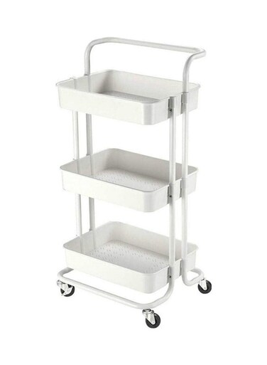 Tier Storage Organizer White 34.4inch