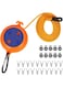 Excefore Portable Travel Clothesline Cord Retractable Outdoor Windproof Clothesline Elastic Adjustable Clothes Line for Outdoor Indoor Travel Camping Backyard Hotel, 26 feet