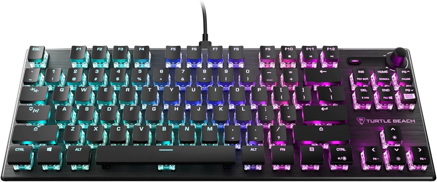 turtlebeach Turtlebeach Vulcan Tkl Aimo Linear Gaming Keyboard
