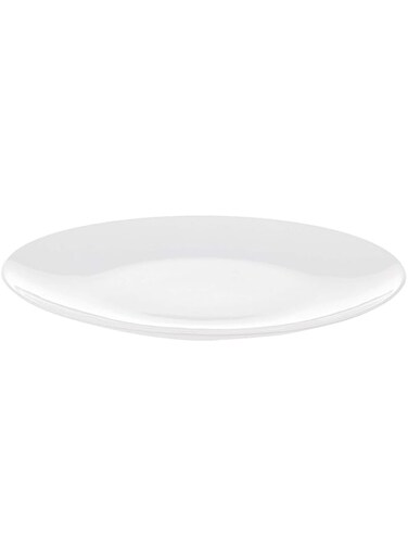 Ariane Style Coupe Dinner Plate, White - 28 cm