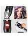 LCD Automatic Ceramic Air Rotating Portable Curling Iron Wand Anti-Scald Hair Curler with LED Display, Adjustable Temp &amp; Dual Voltage Air Spin N Curler Fast Heat-Up for All Hair Types