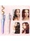 Auto Hair Curler Ion Wrap Transparent Curling Wand with 1 Ceramic Ionic Barrel and Smart Anti Stuck Sensor Pro Styling Tool for Long and Medium Length Hair