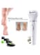5 in1 Electric Hair Remover Epilator Hair Removal Kit Bikini Trimmer Wet and Dry Rechargeable Lady Shaver Epilator Facial Massage Tool Kit with Shaver Head &amp; Depilatory Head &amp;Callus Remover