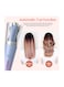 Auto Hair Curler Automatic Curling Machine with Adjustable 4 Temperature Anti Scald Auto Shut Off Auto Hair Curling Wand for Long Hair Beach Waves Styles(Blue Violet Gradient)