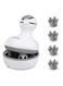 Electric Scalp Massager Cordless Head Massager Scalp Stress Relax for Stimulating Hair Growth, Deep Clean, Blood Circulation and Stress Release for pet with Four Replacement Massage Heads