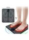 مدلك كهربائي محمول EMS حصيرة للقدم لتخفيف آلام الظهر والرقبة والكتف والجسم - مدلك فقرات عنق الرحم متعدد الوظائف