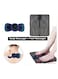 مدلك كهربائي محمول EMS حصيرة للقدم لتخفيف آلام الظهر والرقبة والكتف والجسم - مدلك فقرات عنق الرحم متعدد الوظائف