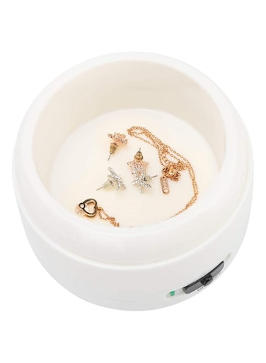 Automatic Jewelry Cleaning Machine Jewelry Cleaner, Ultrasonic Cleaning Machine Digital Ultrasonic Vibration Professional for Watch Parts for Eyeglasses for Jewelry