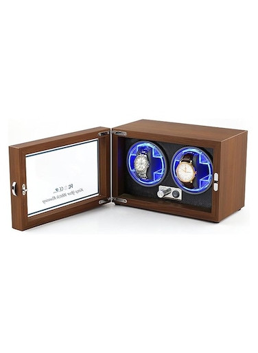 Automatic Watch Winder Display Case Rotating Watches Box Storage Box Luxury Mechanical Electric Grids Wooden Winders